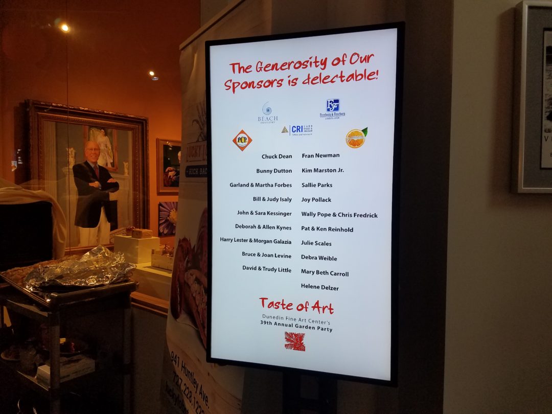 Dunedin Fine Arts Center 2019 Garden Party White Glove